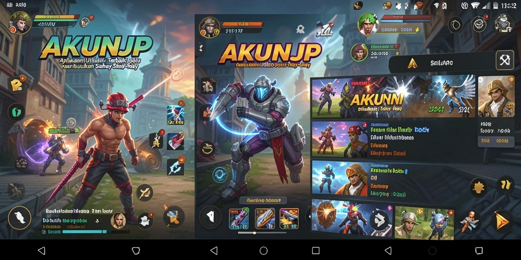 Screenshot AKUNJP menampilkan antarmuka aplikasi Utility yang intuitif dan mudah digunakan.