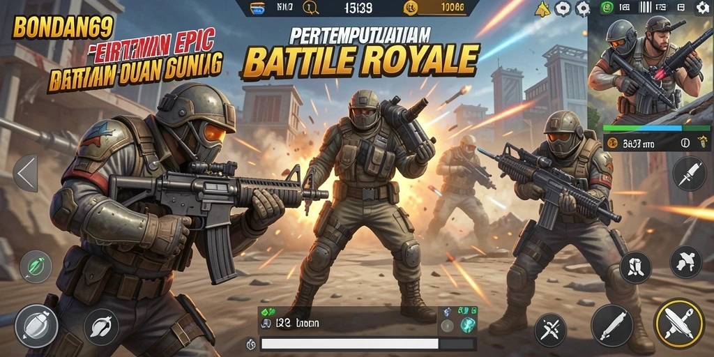 Gameplay intens di BONDAN69 dengan pertempuran seru.