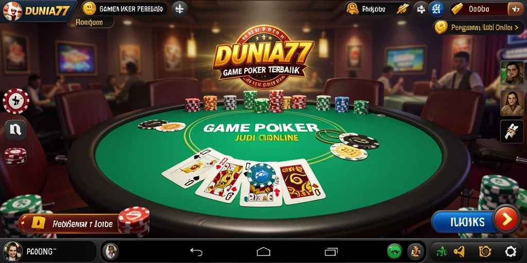 Tampilan menarik dari gameplay DUNIA77 yang menyenangkan.