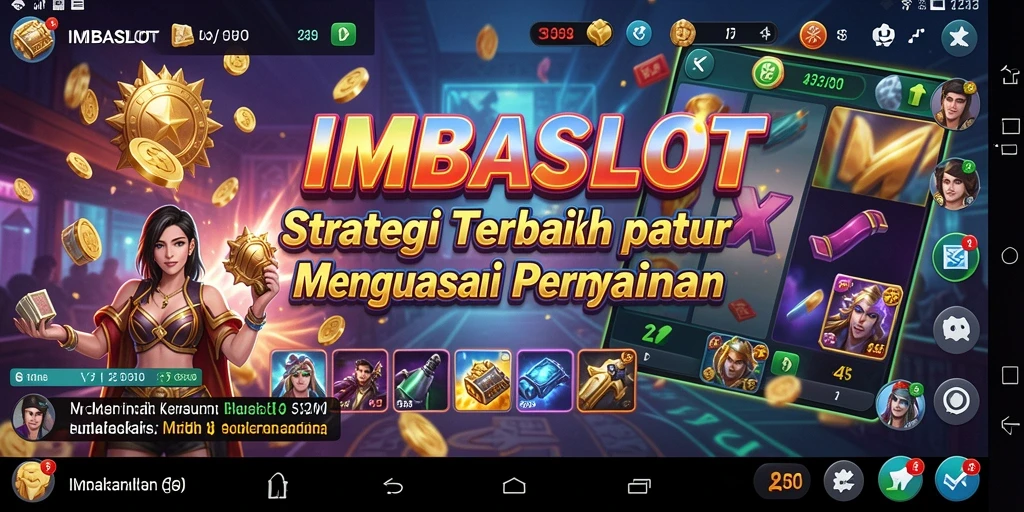Tampilan gameplay <strong>IMBASLOT</strong> yang strategis dan mendebarkan.