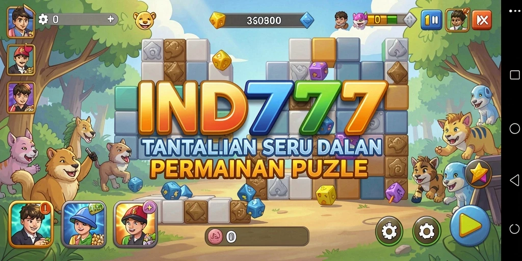 Tangkapan layar menampilkan gameplay seru IND777 dengan teka-teki menantang.