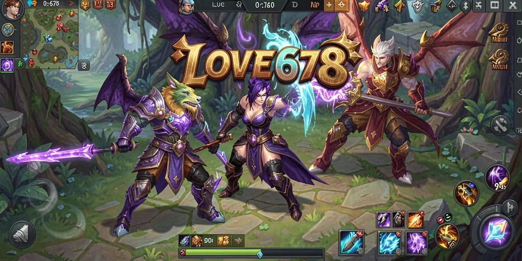 Menampilkan gameplay seru dengan pertarungan epik di dunia MMORPG.
