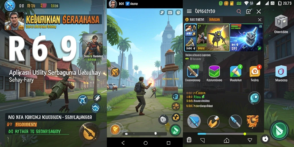Screenshot utama RP6789 menunjukkan antarmuka aplikasi Utility yang sederhana dan mudah digunakan.