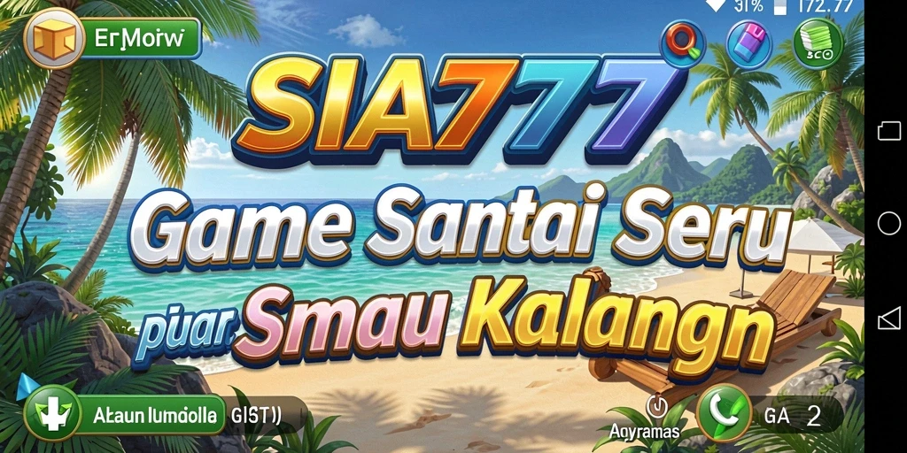 Tampilan gameplay SIA777 yang menarik dan penuh warna.